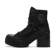 Baskets Noires Femme Converse Chuck 70 De Luxe Heel