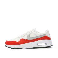 Baskets Blanches/Rouge Homme Nike Air Max pas cher