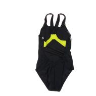 Maillot de bain 1 pièce noir fille Arena Glimmer vue 2