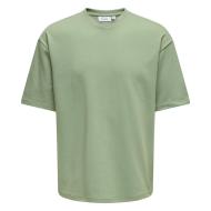 T-shirt Vert Homme Only & Sons Caspian