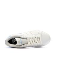 Baskets Blanc Femme Adidas Grand Court Base 2.0 vue 4