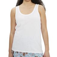 Débardeur Blanc Femme Only Wrongly Tank