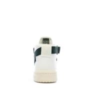 Baskets Blanches Mixte Adidas Forum Mid Parley vue 3