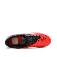 Chaussures de football Noire/Rouge Homme Nike Phantom Gx vue 4