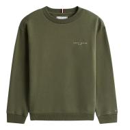 Sweat Vert Garçon Tommy Hilfiger Mini Corp vue 2