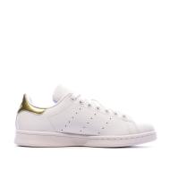 Stan Smith Baskets Blanches /Dorées Femme Adidas vue 2