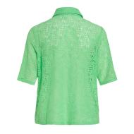 Chemise Verte Femme Vila Vibegena vue 2