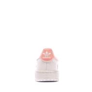 Baskets Blanche/Corail Femme Adidas Team Court vue 3
