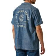 Chemise Bleu Jean Homme Kaporal DILON vue 2