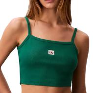 Brassière Verte Femme Calvin Klein Jeans Woven pas cher