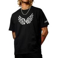 T-Shirt Noir Homme Kaporal JACKH pas cher