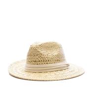 Chapeau Beige Femme Emeraude Fedora pas cher