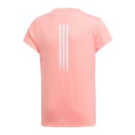 T-Shirt rose fille Adidas Aeroready Tee vue 2