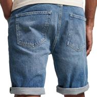 Short en Jean Bleu Homme Superdry Vintage Straight vue 2