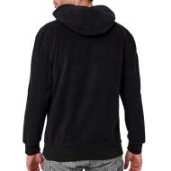 Sweat à capuche Noir Homme Schott Micro Polar vue 2