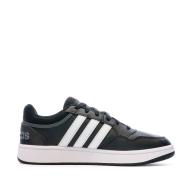 Baskets Noires Homme Adidas Hoops 3.0 vue 2