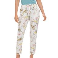 Pantalon Blanc à fleurs Femme Vero Moda Easy 10245160