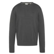 Schott Basic Fin Rase Jersey Gris barato