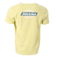 T-shirt Jaune Femme Dickies Ruston vue 2