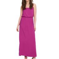 Robe Longue Fushia Femme Only Nova pas cher