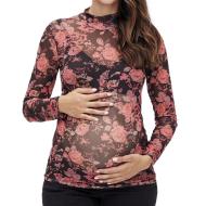 Top Noir/Rouge Femme Mamalicious Sharon pas cher