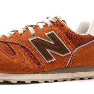 Baskets Oranges Homme New Balance 373 vue 7