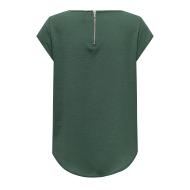 T-shirt Vert Femme Only Onlvic 15142784 vue 2