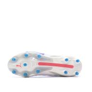 Chaussures de Foot Blanches Homme Puma King Ultimate FG/AG vue 5