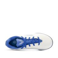 Chaussures de futsal Blanc/Bleu Enfant Adidas X Speedflow.4 vue 4