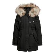Parka Noir Fille Kids ONLY Iris
