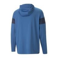 Sweat Bleu HommePuma Colblck vue 2