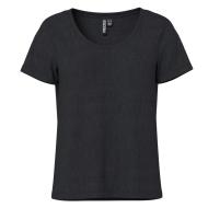 T-Shirt Noir Femme Pieces Sophie