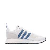 Baskets Blanc/Bleu Garçon Adidas Multix J vue 2