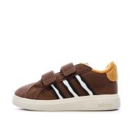Baskets Marrons Garçon Adidas Grand Court pas cher