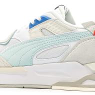 Baskets Blanches/Gris Femme Puma Mirage vue 7