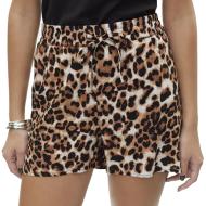 Short Noir/Marron à Motifs Femme Vero Moda Easy Joy