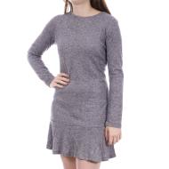 Robe Bleu Gris chinée Femme SunValley DAREEL pas cher