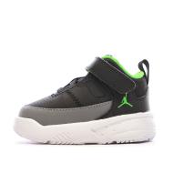Baskets Noir/Vert Garçon Nike Jordan Max Aura 3 pas cher
