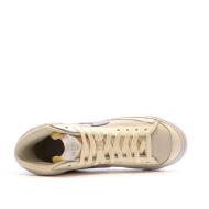 Baskets Beige Femme Nike Blazer vue 4