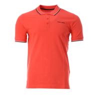 Polo Rouge Homme Teddy Smith Pasian 2