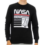 Sweat Noir Homme Nasa 58S pas cher