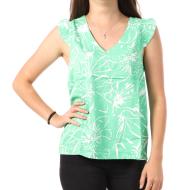 T-Shirt Vert Femme Only Alma Life