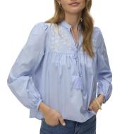 Blouse Bleu Femme Vero Moda Sascha pas cher