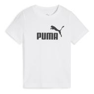 T-Shirt Blanc/Noir Garçon Puma Ess No. 1 Logo