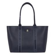 Sac à Main Marine Femme Tommy Hilfiger Logotape Tote pas cher
