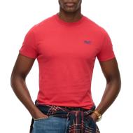 T-Shirt Rouge Homme Superdry Essentials pas cher