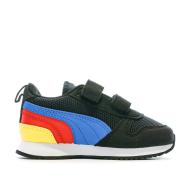 Baskets Noire/Rouge Garçon Puma 373618 vue 2