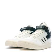 Baskets Blanches Mixte Adidas Forum Mid Parley vue 6
