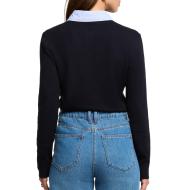 Pull Marine Femme Morgan MVIKOU vue 2