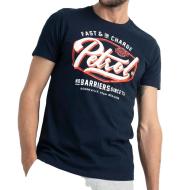 T-shirt Marine Homme Petrol Industries Classic TSR601
